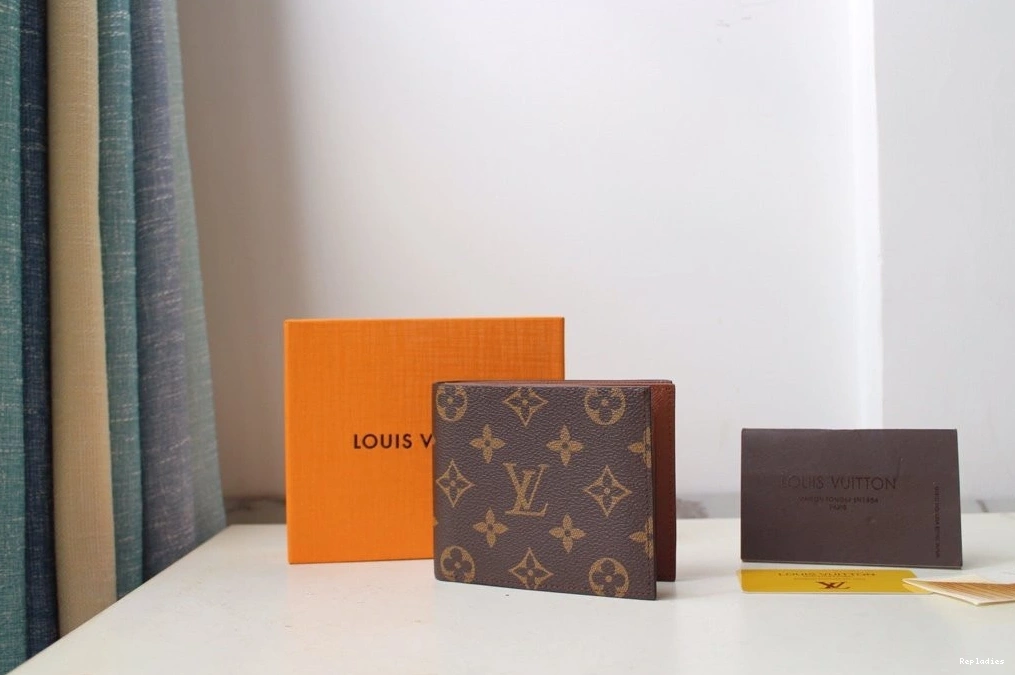 Rep ladies VUITTON WALLET AMERIGO LOUIS 0822